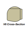 V6 Cross Section