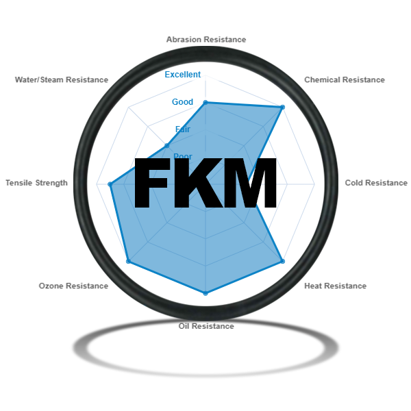 Chemical Resistant Fluorocarbon (FKM) & Viton O-Rings